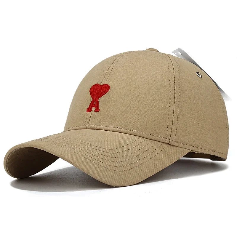 Ami Paris Heart Logo Baseball Cap