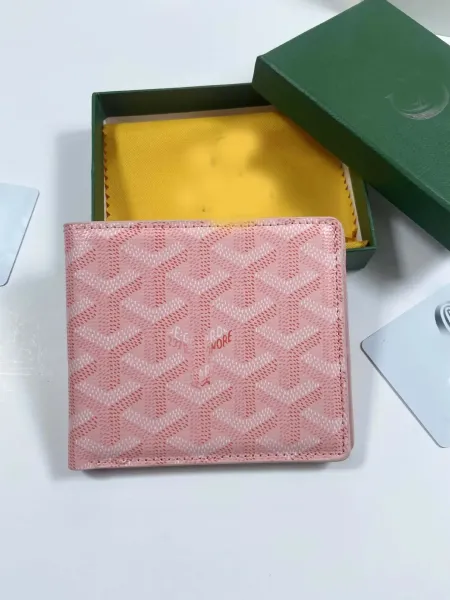 Goyard Saint Louis Mini Wallet Pink - 1