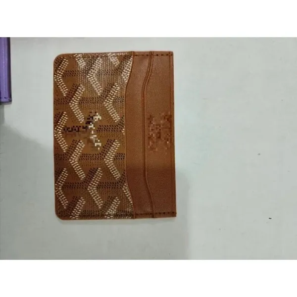 Goyard Saint-Louis Card Holder Brown - 1