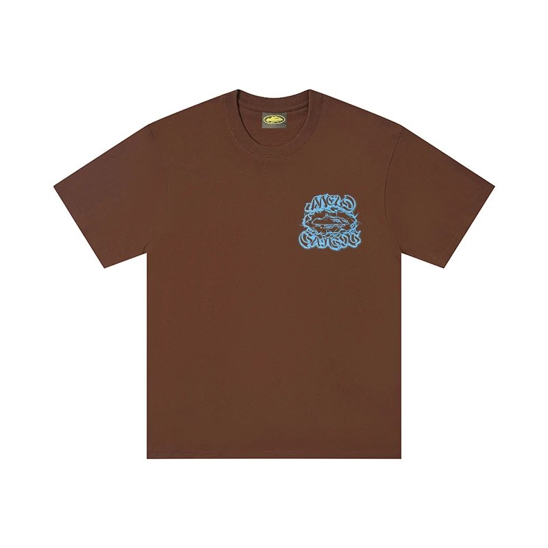 Unbranded T-Shirts Short-Sleeve Crewneck T-Shirt with Car Graphic — 8