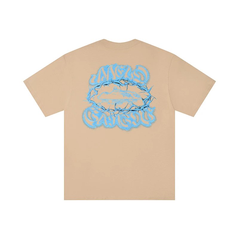 Unbranded T-Shirts Short-Sleeve Crewneck T-Shirt with Car Graphic image 4