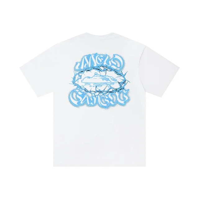 Unbranded T-Shirts Short-Sleeve Crewneck T-Shirt with Car Graphic product detail image 13
