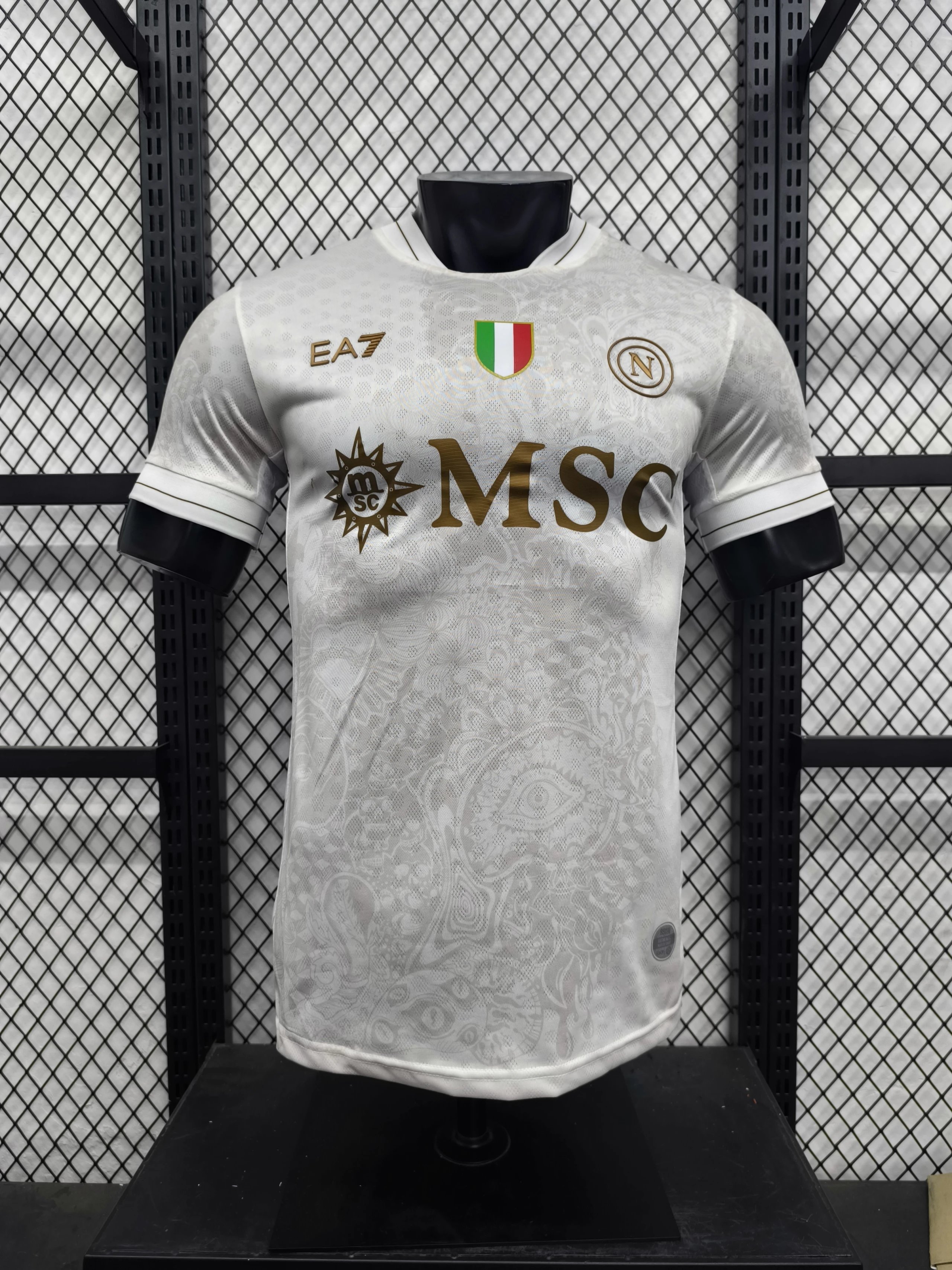 2526 Season Napoli Away Player Version Jersey