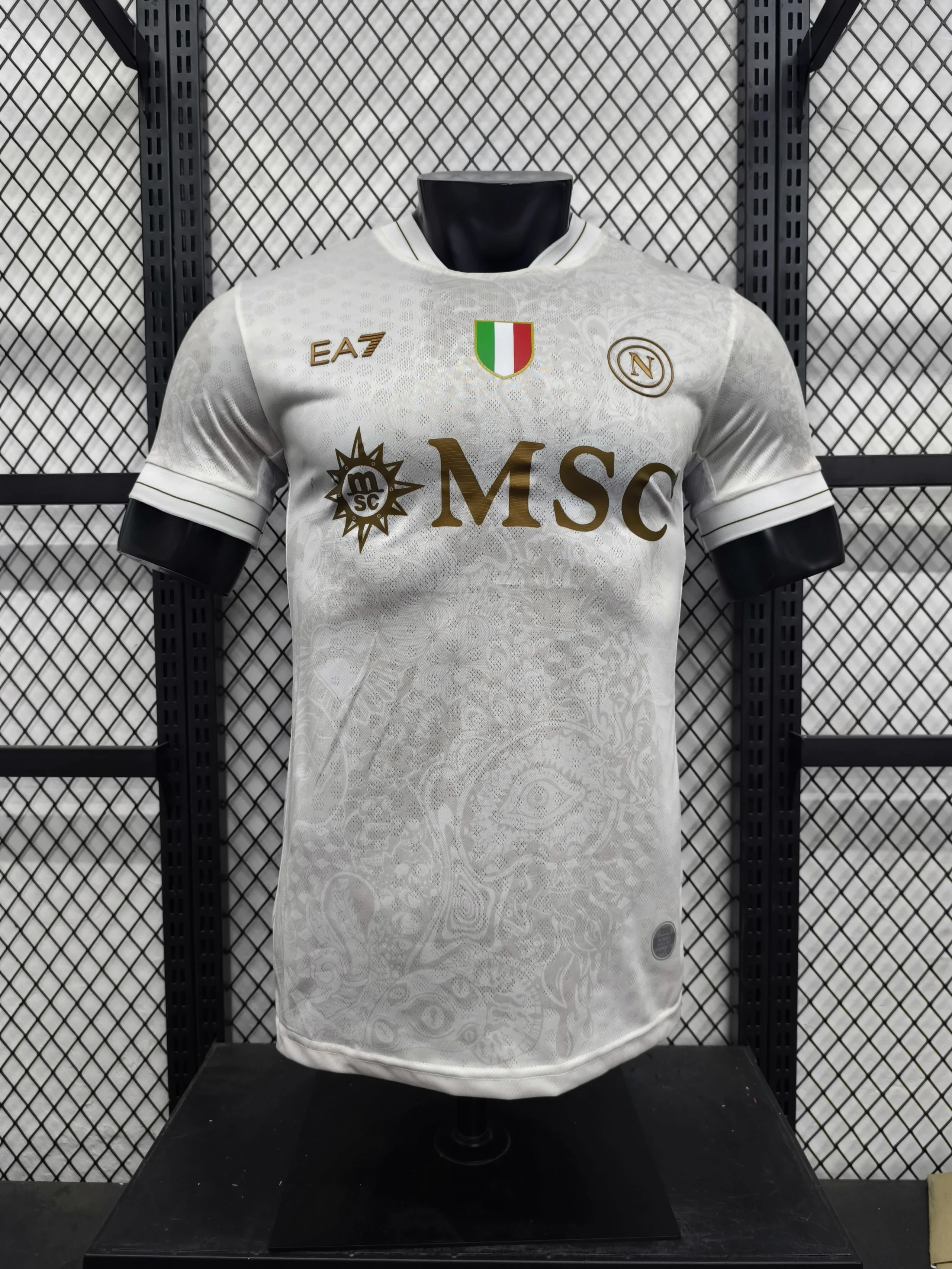 Camiseta Napoli Segunda Equipación Versión Jugador 2526