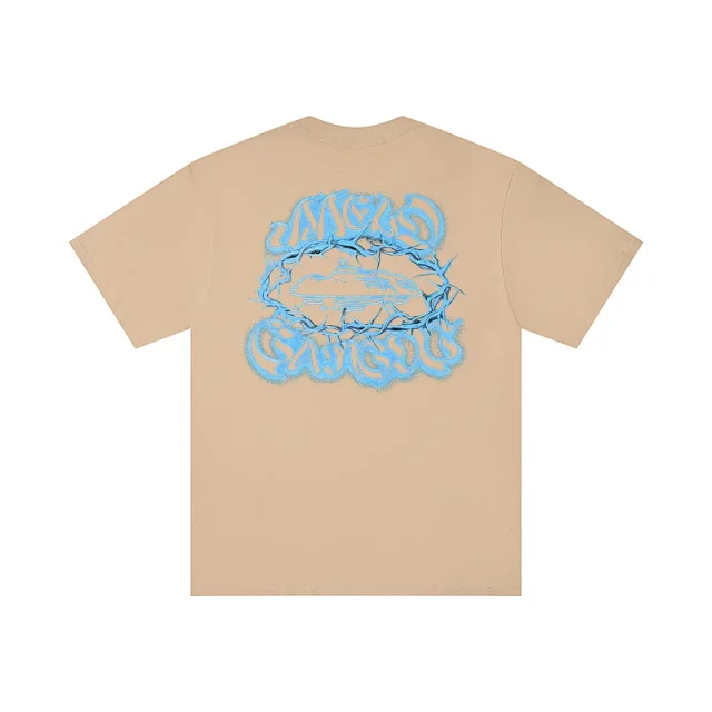 Unbranded T-Shirts Short-Sleeve Crewneck T-Shirt with Car Graphic product detail image 5