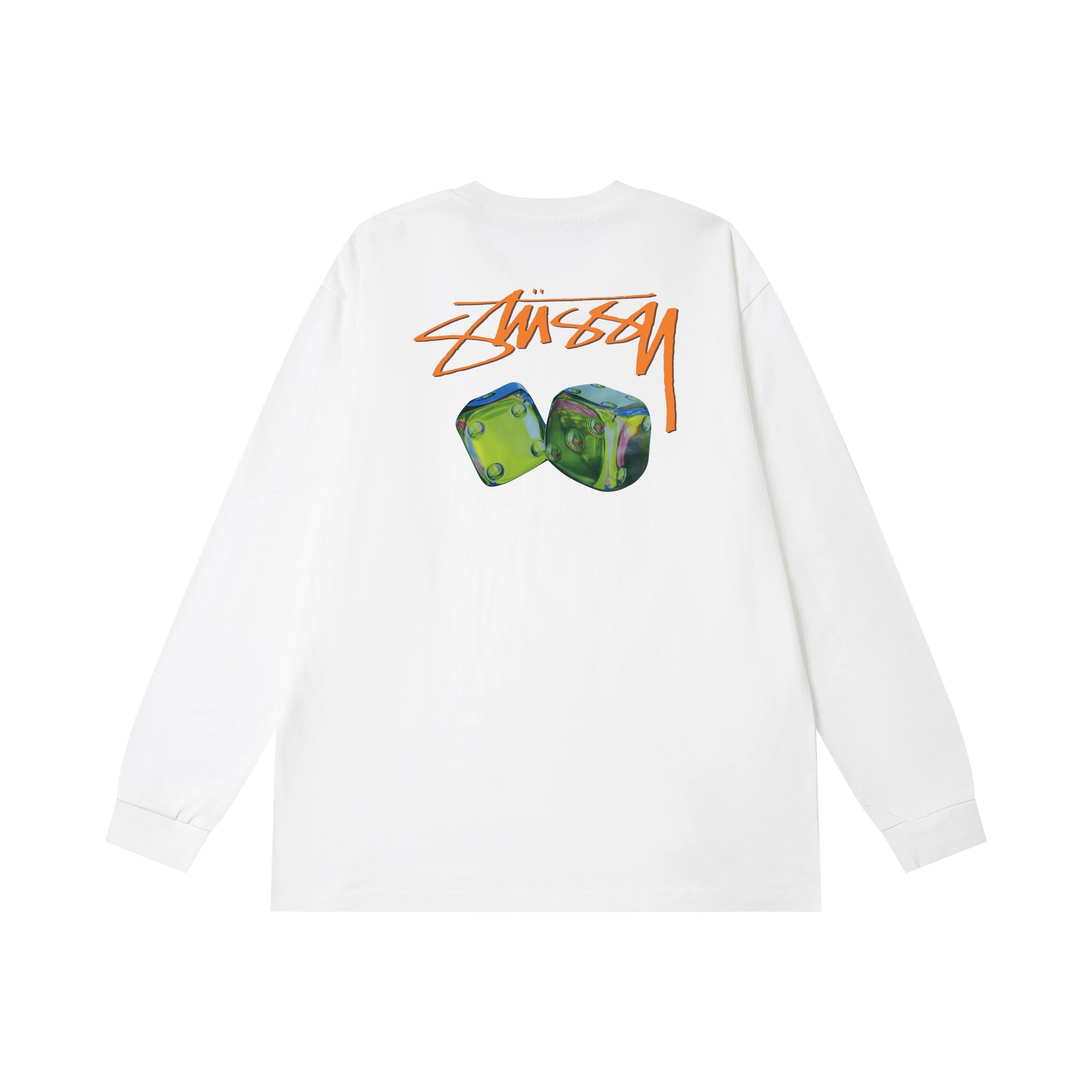 Stüssy T-Shirts Long-Sleeve Graphic Logo — 32