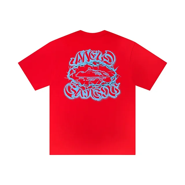 Unbranded T-Shirts Short-Sleeve Crewneck T-Shirt with Car Graphic product detail image 23