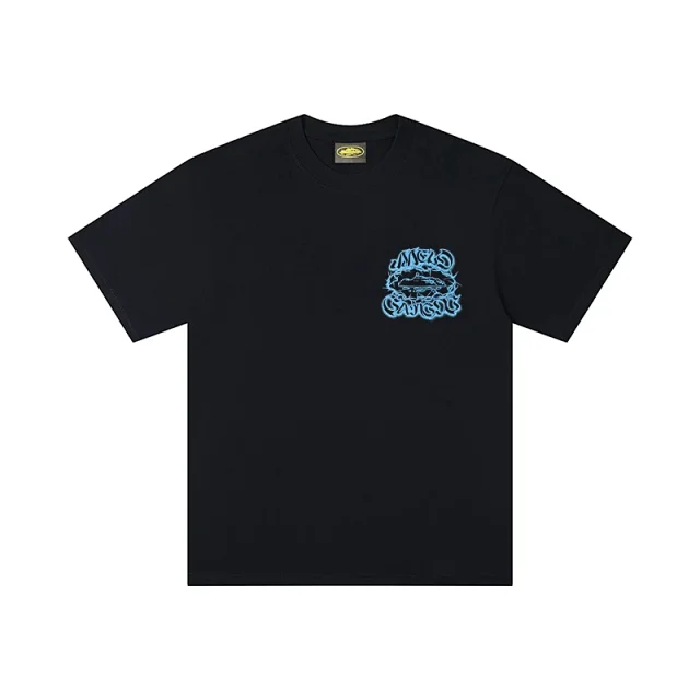 Unbranded T-Shirts Short-Sleeve Crewneck T-Shirt with Car Graphic product detail image 8