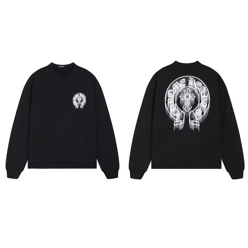 DX29-6 Long-Sleeve Crewneck Loose Pullover T-Shirt