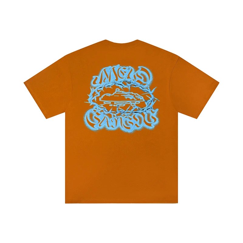 Unbranded T-Shirts Short-Sleeve Crewneck T-Shirt with Car Graphic image 2