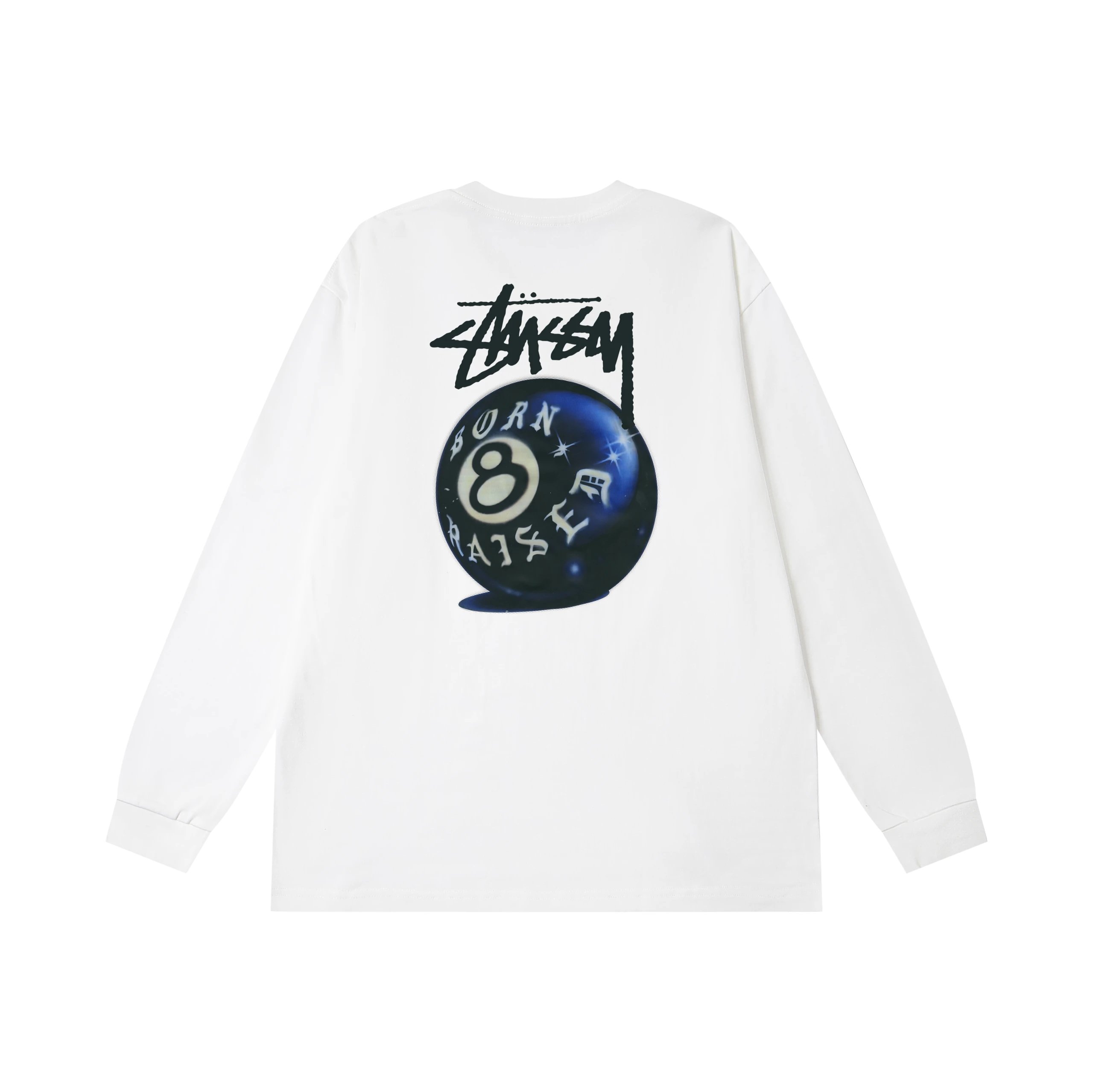 Stüssy T-Shirts Long-Sleeve Graphic Logo — 12