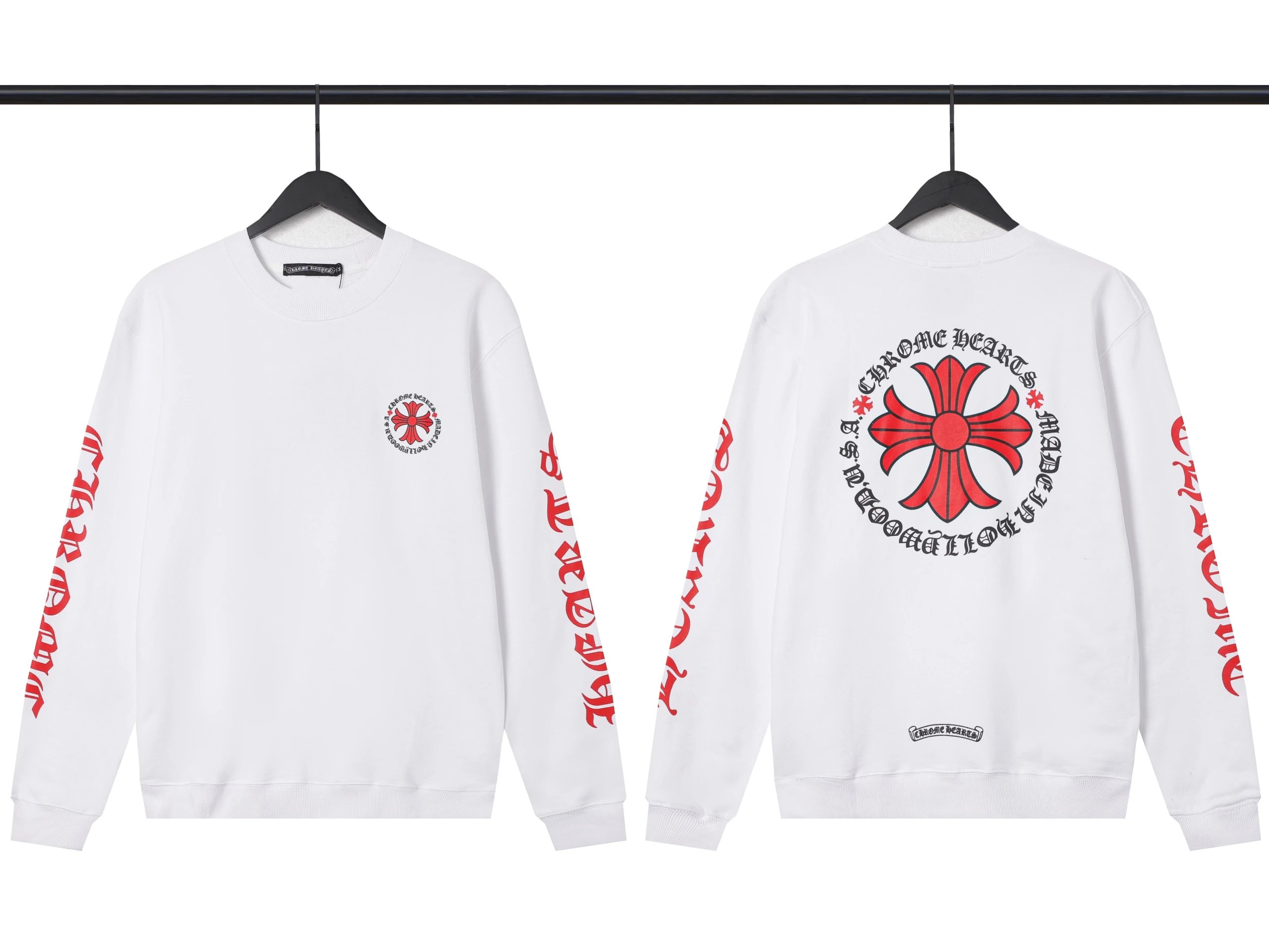 Chrome Hearts Sweatshirt Red White