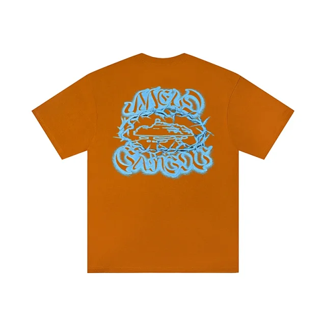 Unbranded T-Shirts Short-Sleeve Crewneck T-Shirt with Car Graphic product detail image 3