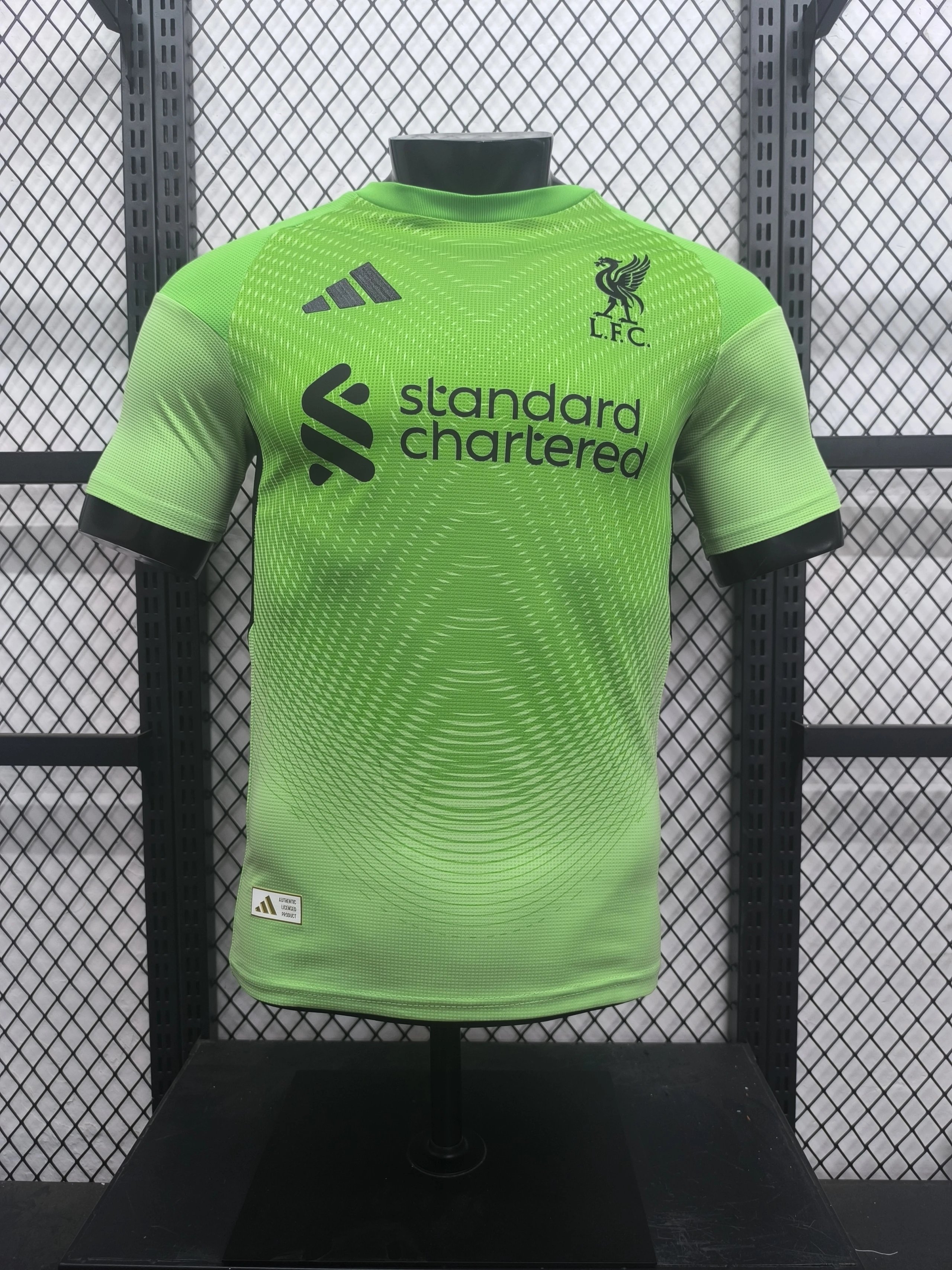 2526 Season Liverpool Green Goalkeeper Player Edition Jersey