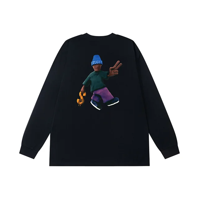 Stüssy T-Shirts Long Sleeve Graphic T-Shirt product detail image 11