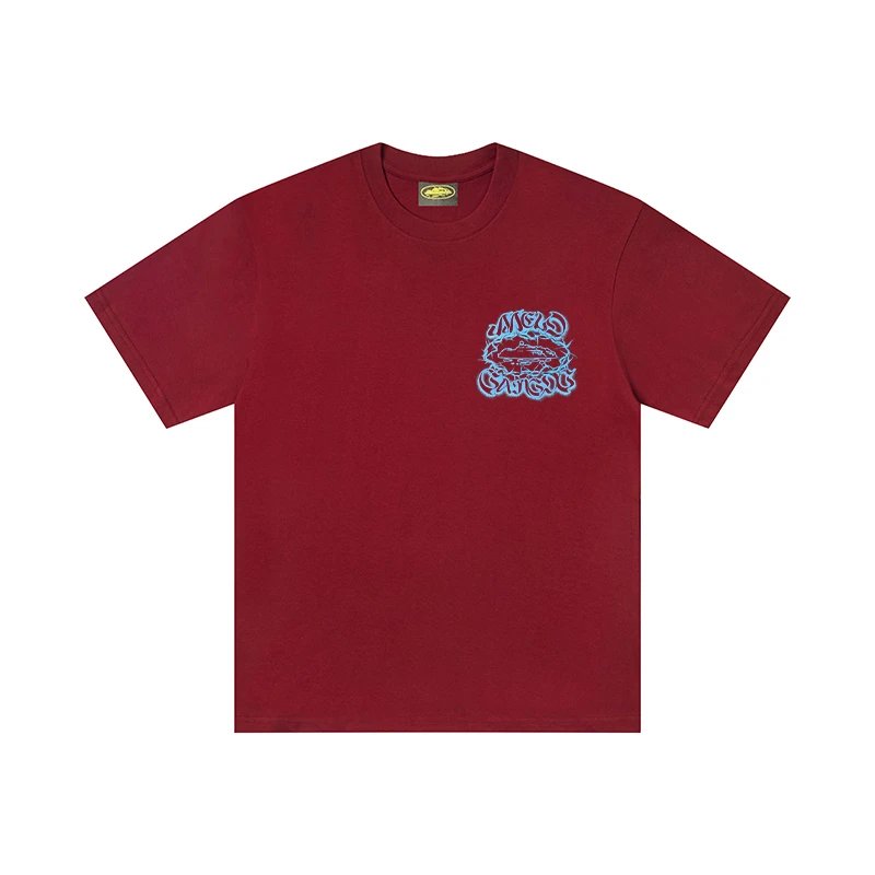 Unbranded T-Shirts Short-Sleeve Crewneck T-Shirt with Car Graphic — 10