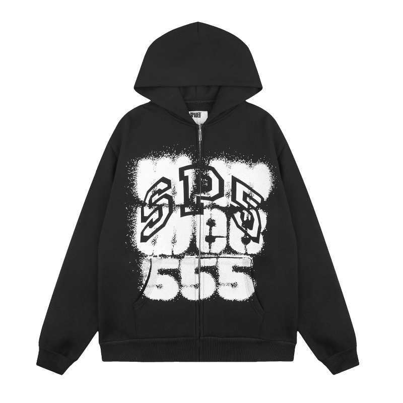 Sp5der Zipper Hoodie