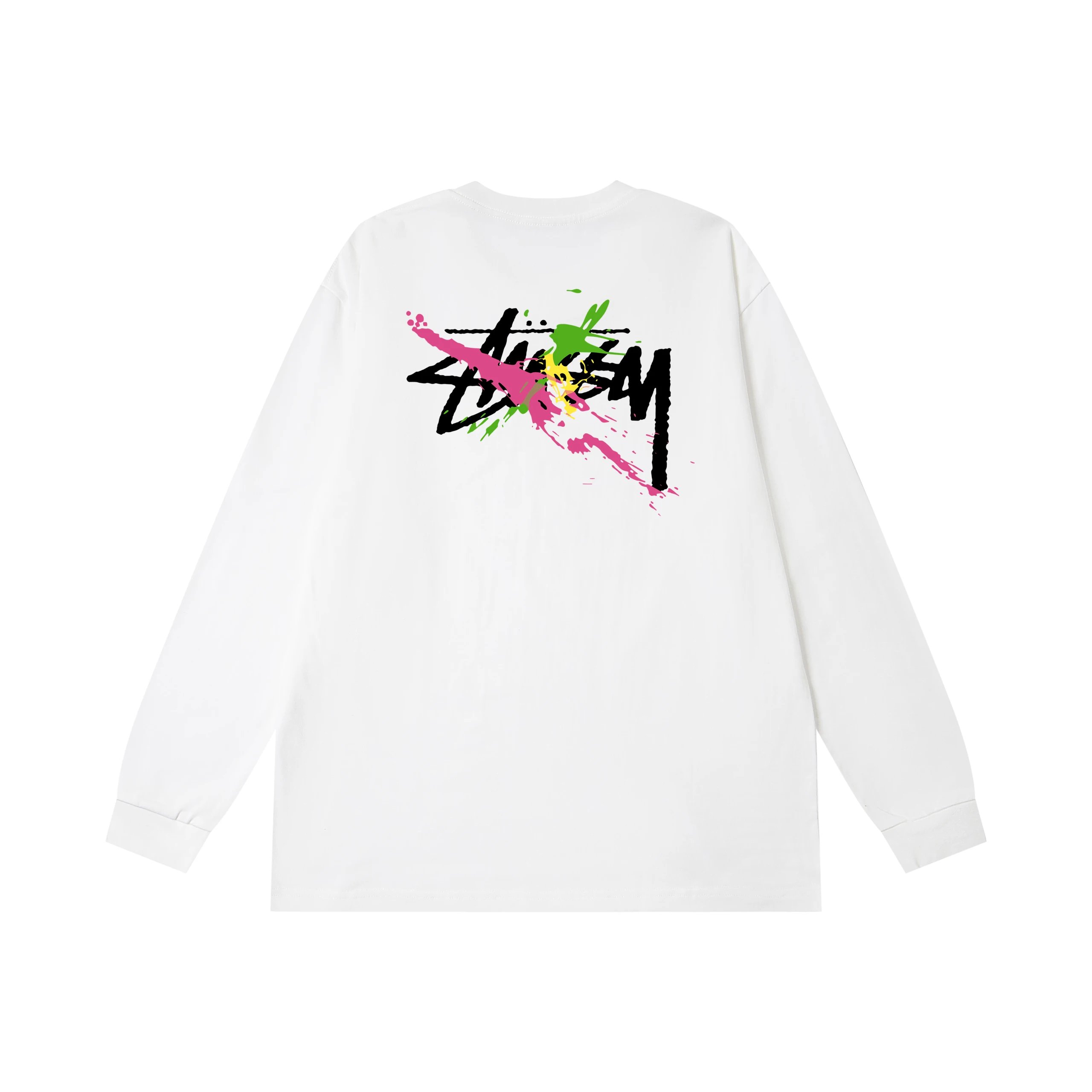 Stüssy T-Shirts Long-Sleeve Graphic Logo — 4