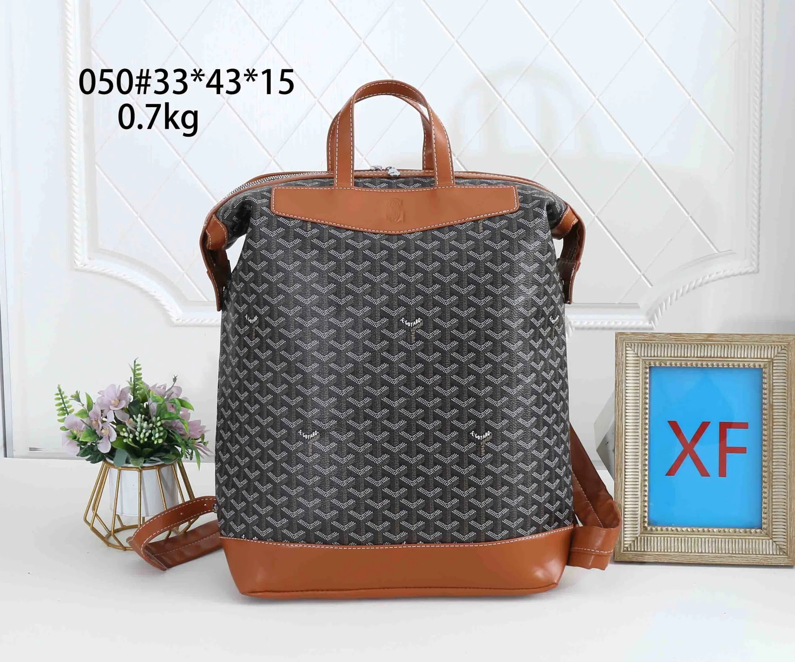 Goyard Cisalpin Backpack Black & Tan