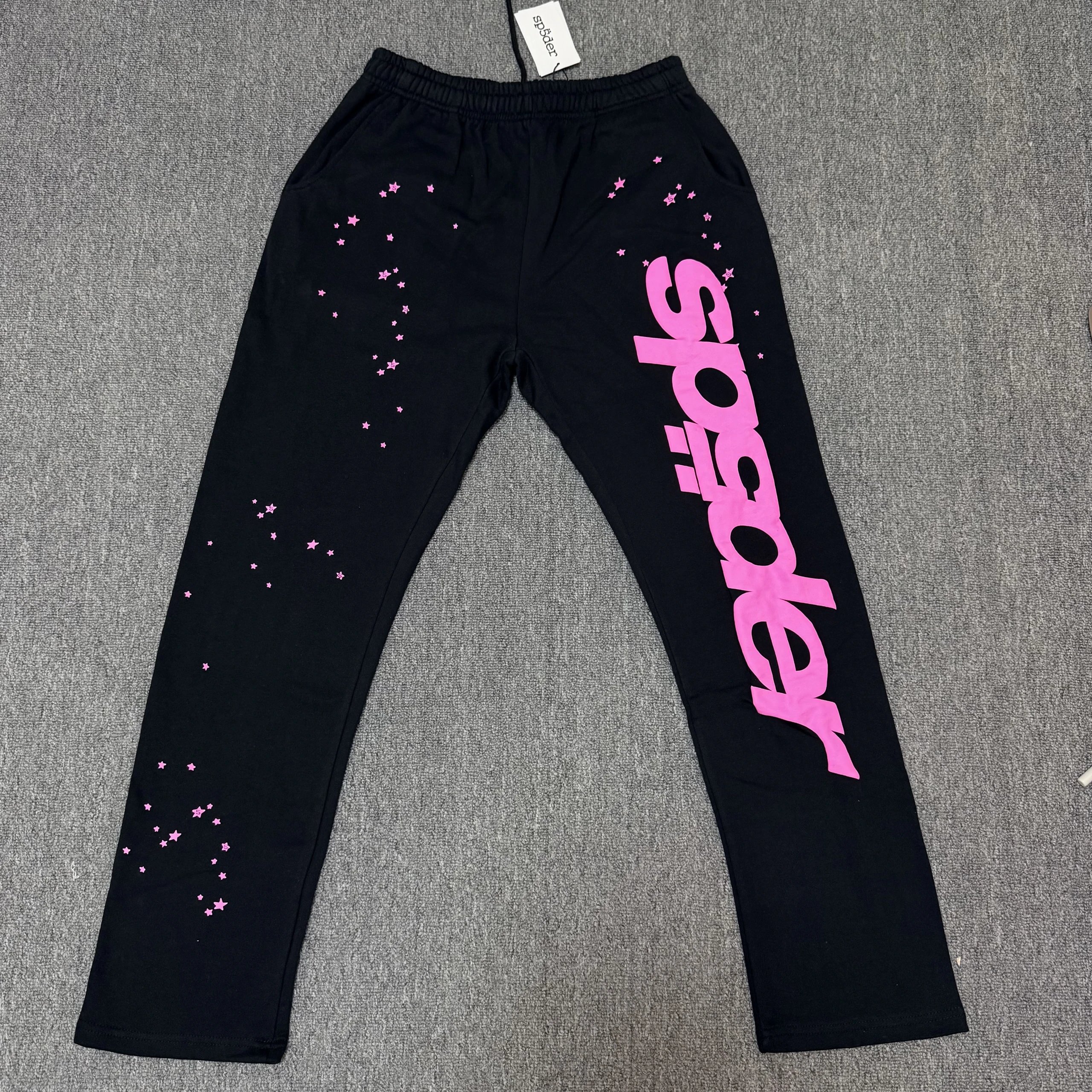 Sp5der Trousers Graphic straight-leg sweatpants image 5
