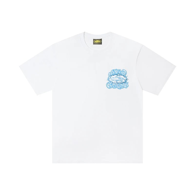 Unbranded T-Shirts Short-Sleeve Crewneck T-Shirt with Car Graphic — 6