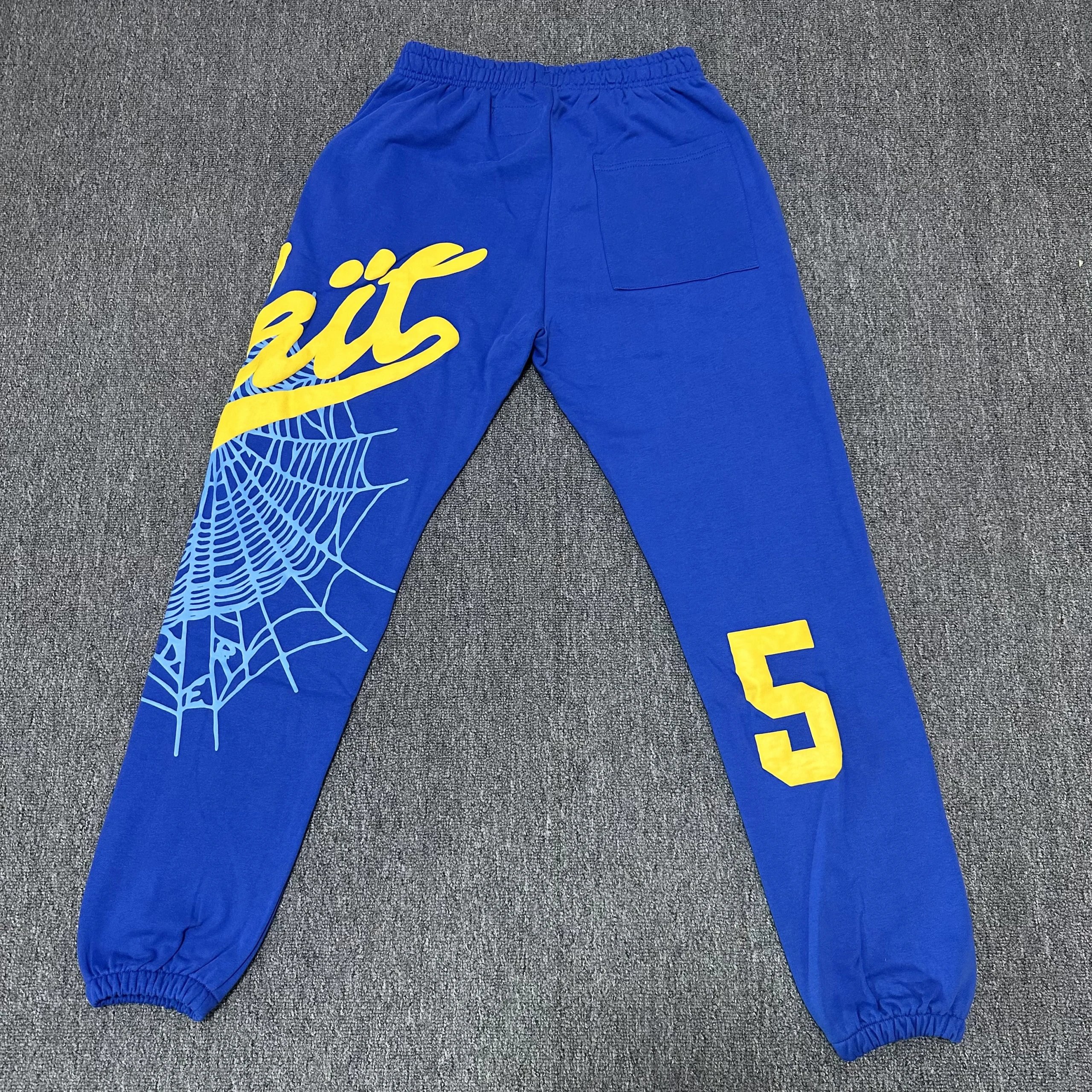 Sp5der Trousers Graphic straight-leg sweatpants image 6