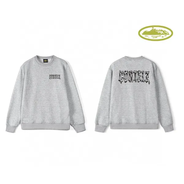 Design C Star Logo White Crewneck Sweatshirt Hoodie - 9