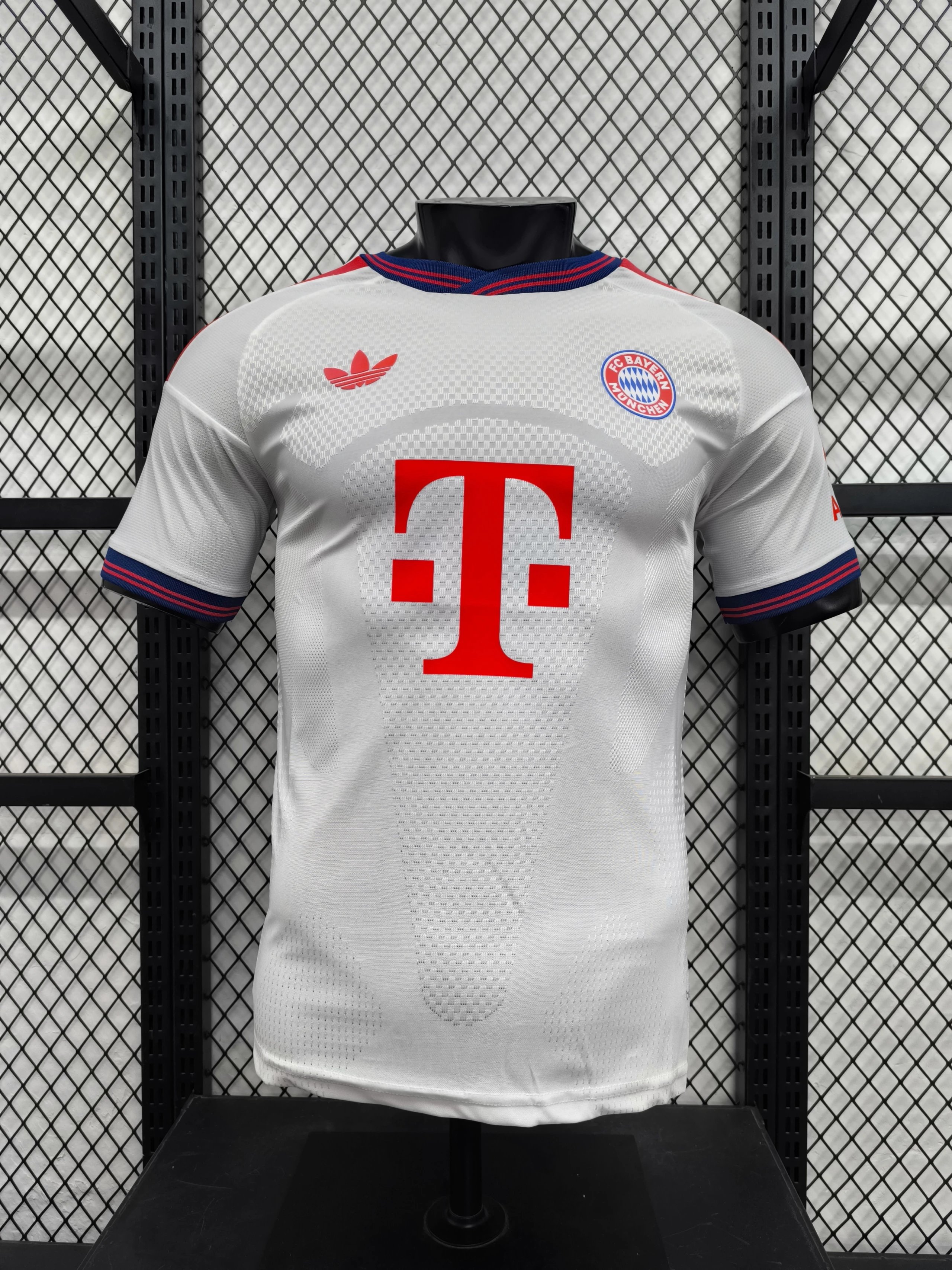 2627 Season White Bayern Munich Jersey Player Version