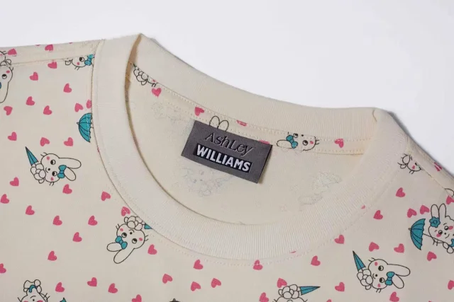 Ashley Williams T-Shirts All-Over Cartoon Print product detail image 6