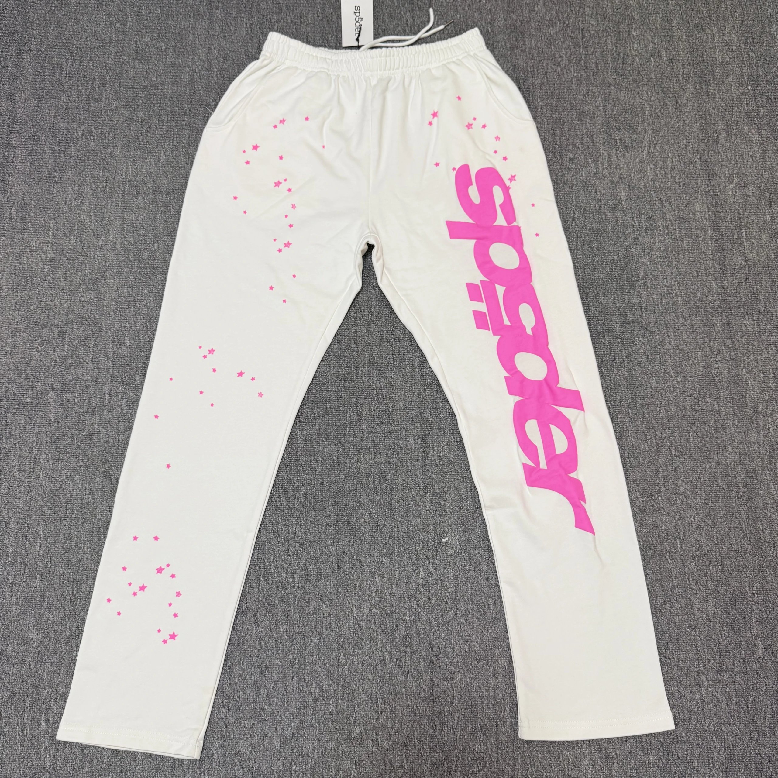 Sp5der Trousers Graphic straight-leg sweatpants image 4
