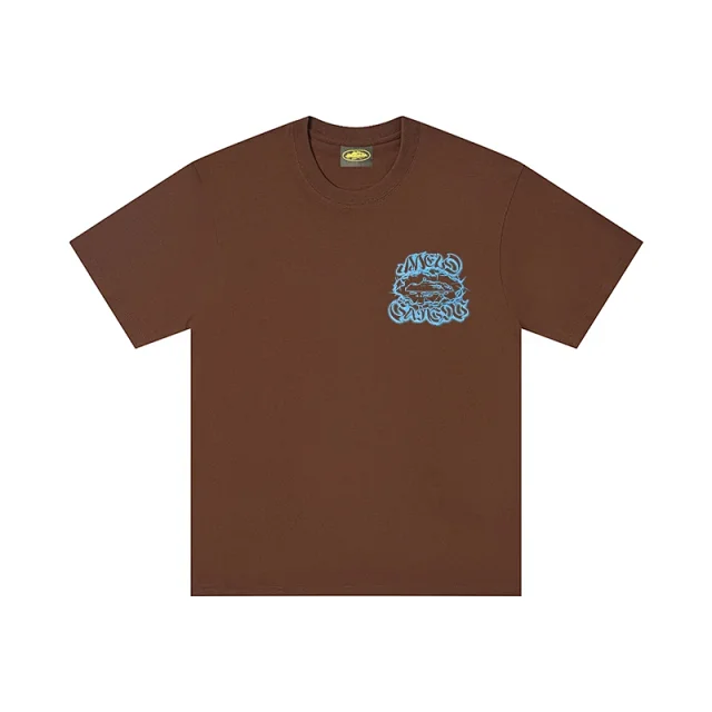 Unbranded T-Shirts Short-Sleeve Crewneck T-Shirt with Car Graphic product detail image 16