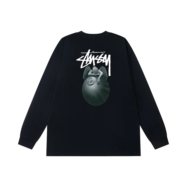 Stüssy T-Shirts Long-Sleeve Graphic Logo product detail image 3