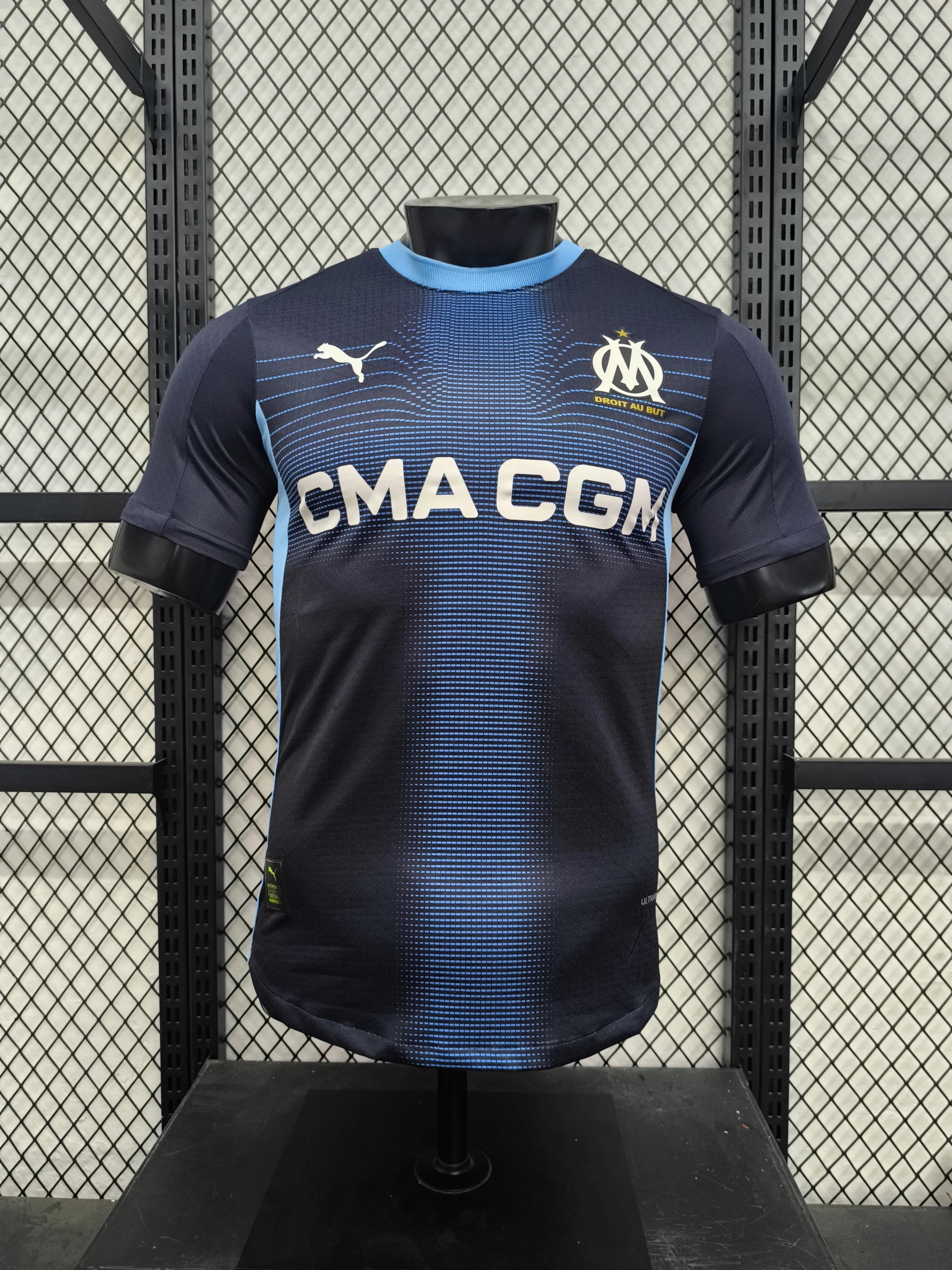 2526 Season Marseille Away Player Version Jersey