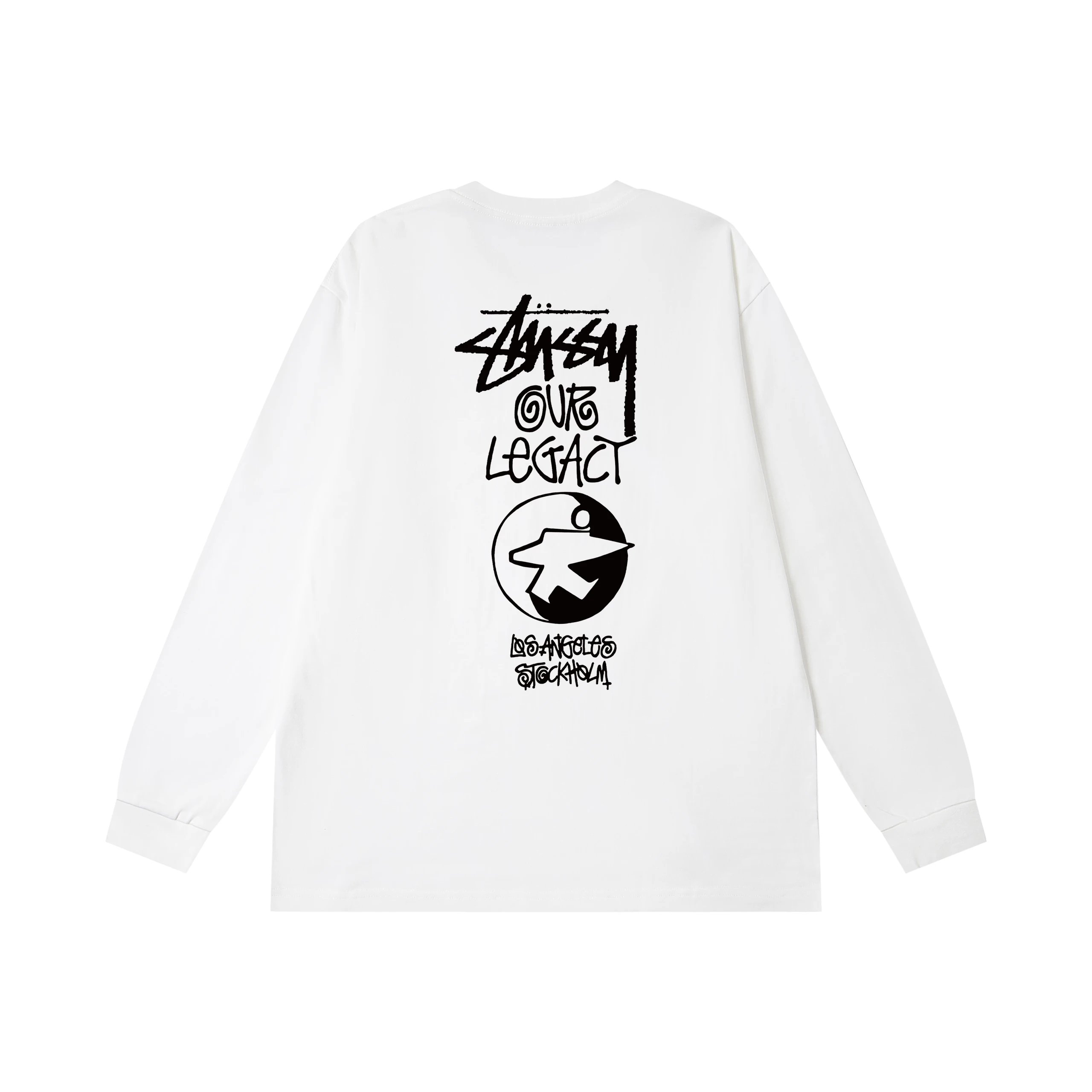 Stüssy T-Shirts Long Sleeve Graphic T-Shirt — 14