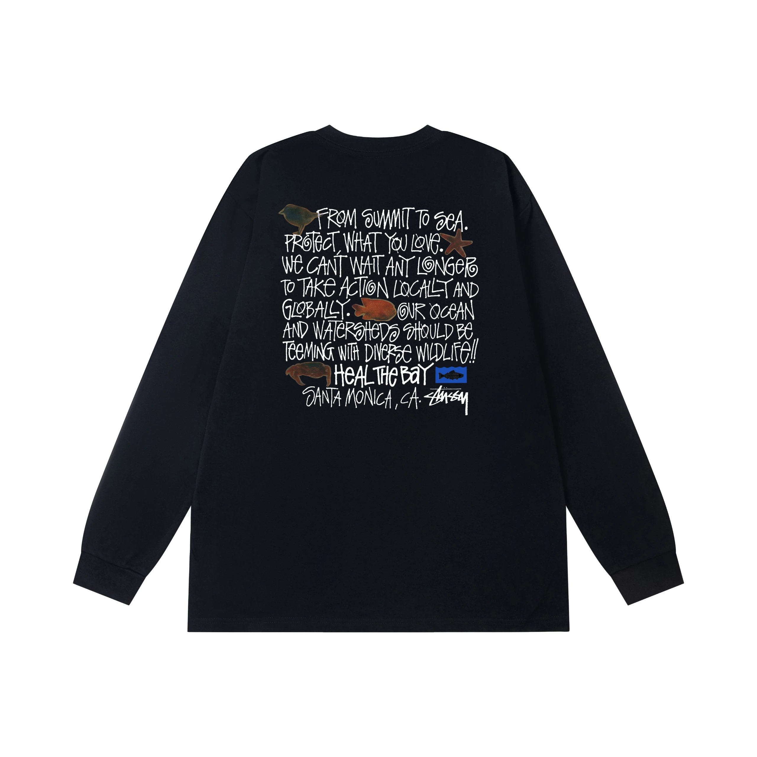 Stüssy T-Shirts Long Sleeve Graphic T-Shirt — 31
