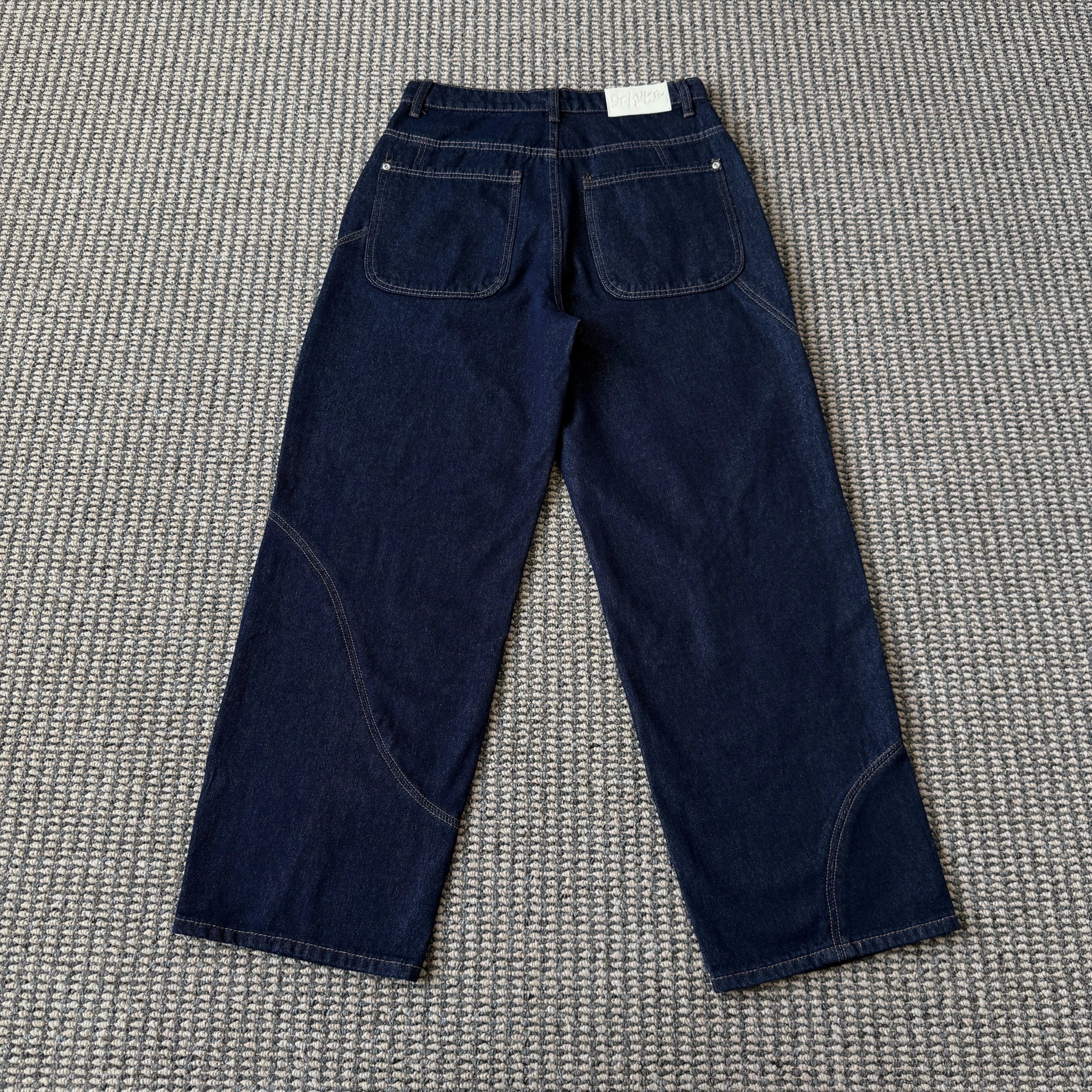 Dior Oblique Embroidered Wide-Leg Jeans Light Wash - 17