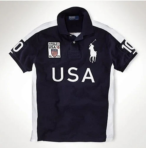 Polo Ralph Lauren Shirts National Team Embroidered Short-Sleeve Shirt product detail image 6