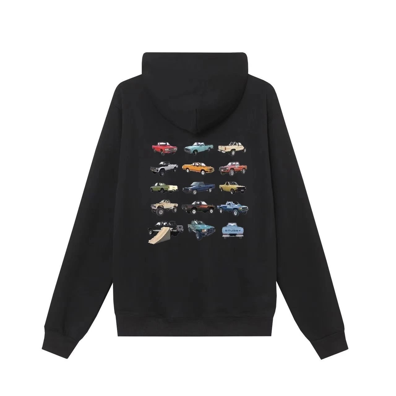 Stussy Logo Hoodie Black - 5