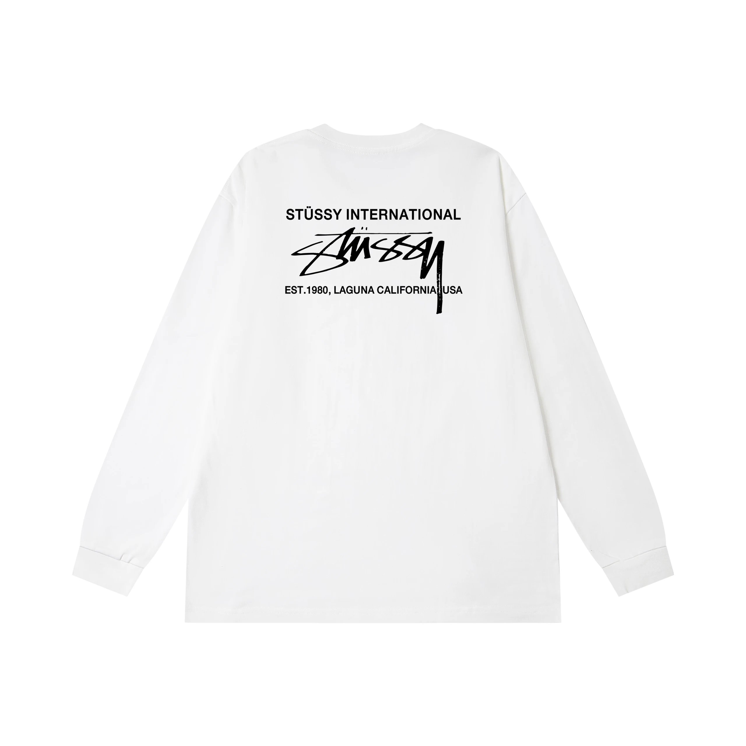 Stüssy T-Shirts Long-Sleeve Graphic Logo — 26