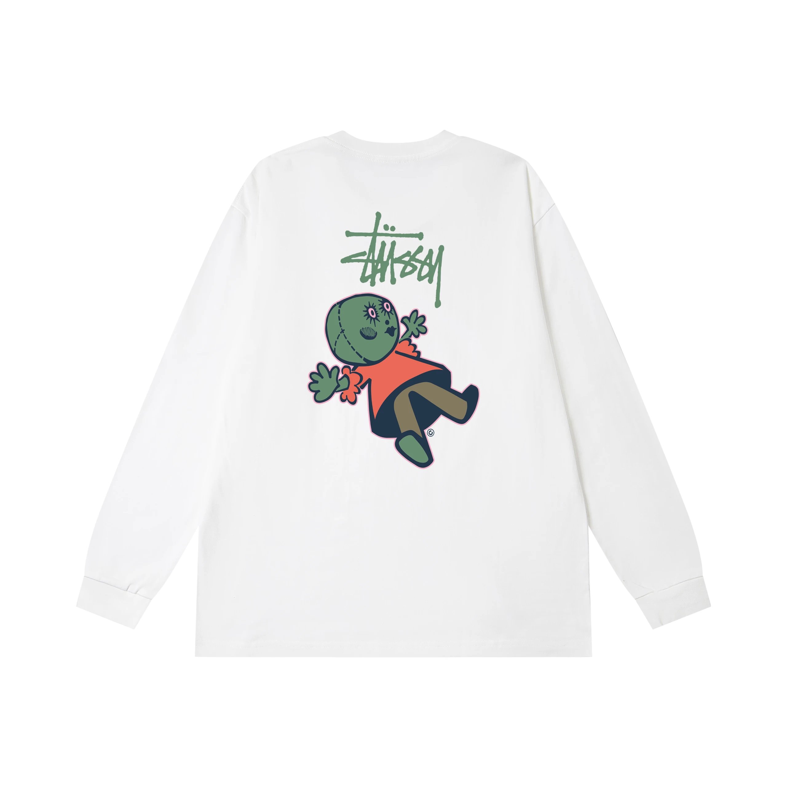 Stüssy T-Shirts Long-Sleeve Graphic Logo — 34