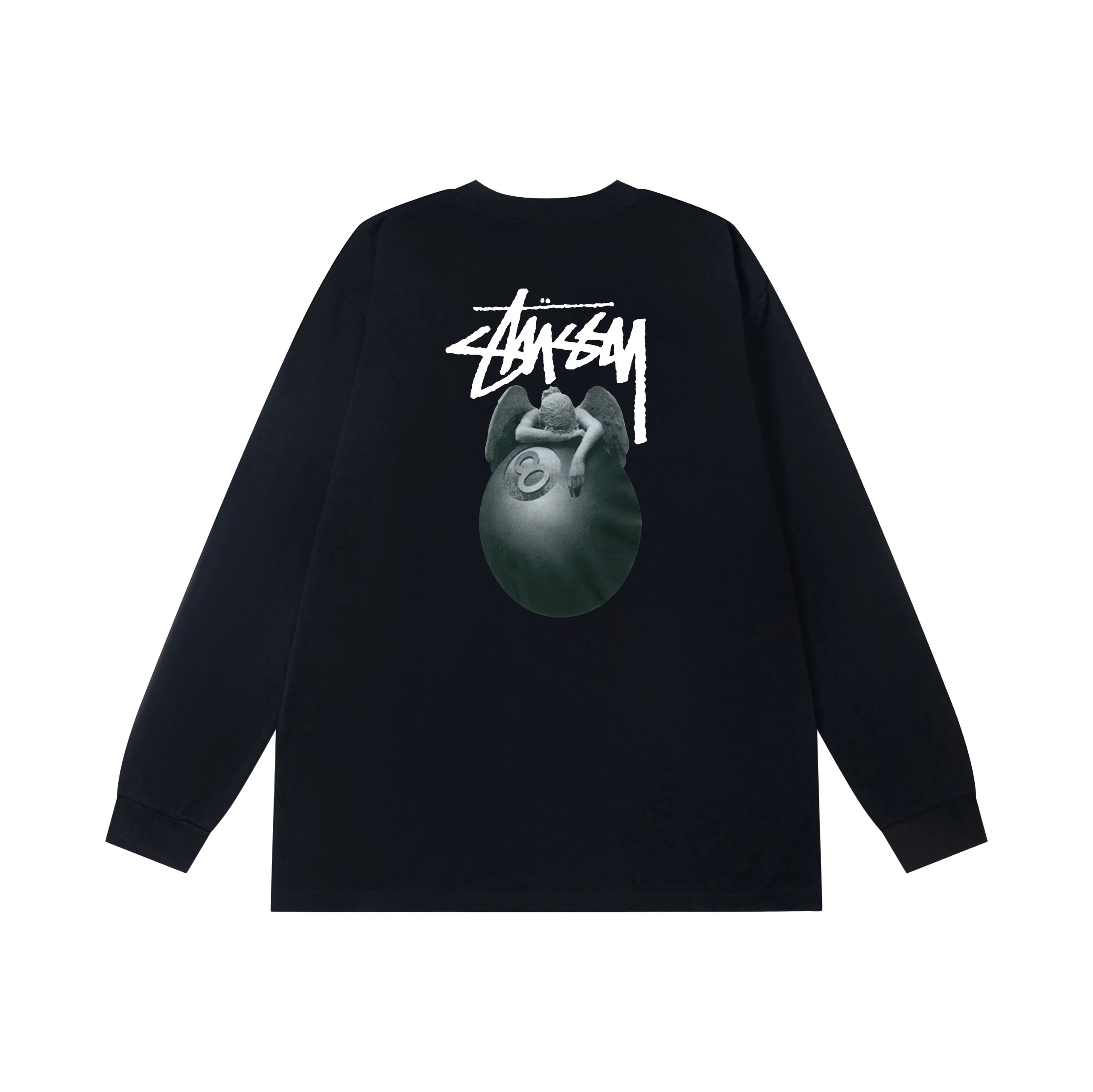 Stüssy T-Shirts Long-Sleeve Graphic Logo — 1
