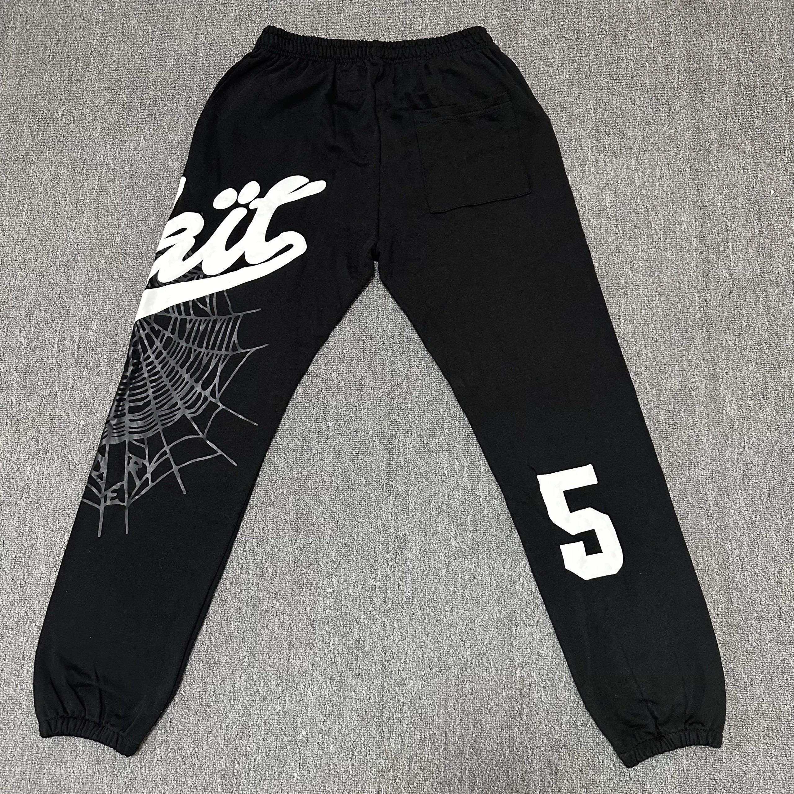 Sp5der Trousers Graphic straight-leg sweatpants image 7