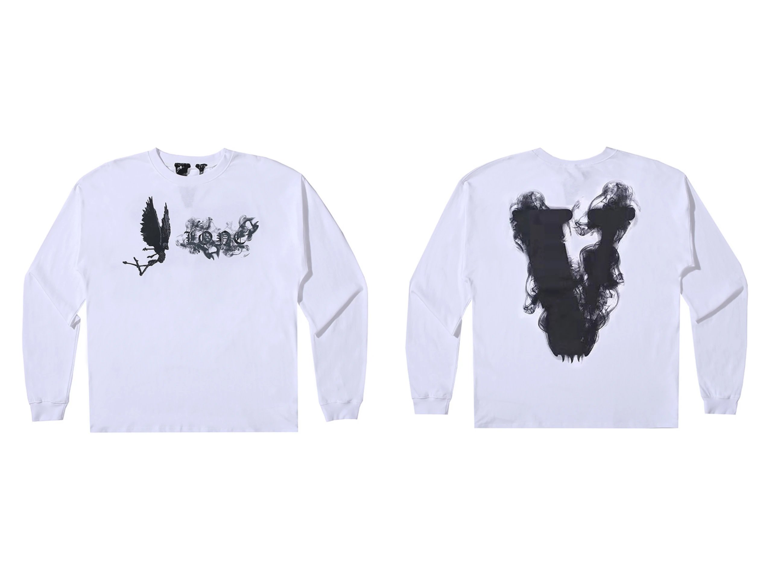 Vlone Friends - Green Logo Long Sleeve T-Shirt - 5
