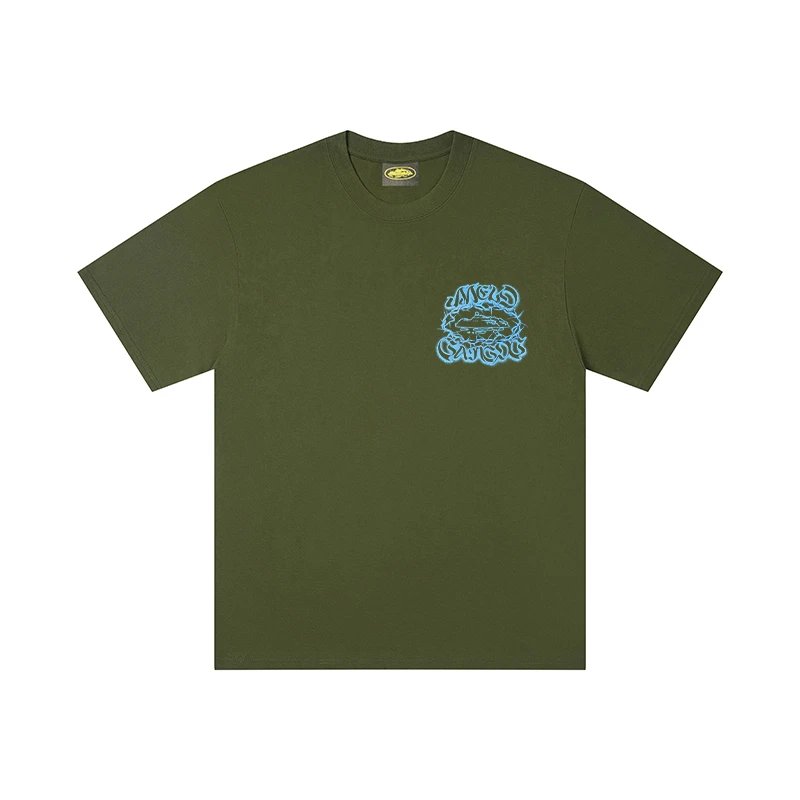 Unbranded T-Shirts Short-Sleeve Crewneck T-Shirt with Car Graphic — 7