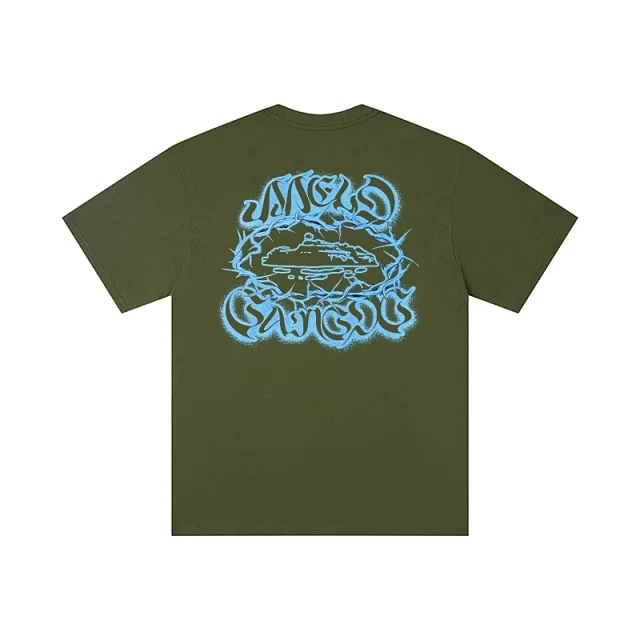 Unbranded T-Shirts Short-Sleeve Crewneck T-Shirt with Car Graphic product detail image 15