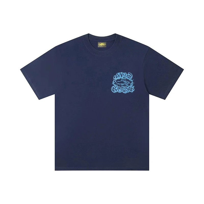 Unbranded T-Shirts Short-Sleeve Crewneck T-Shirt with Car Graphic — 12