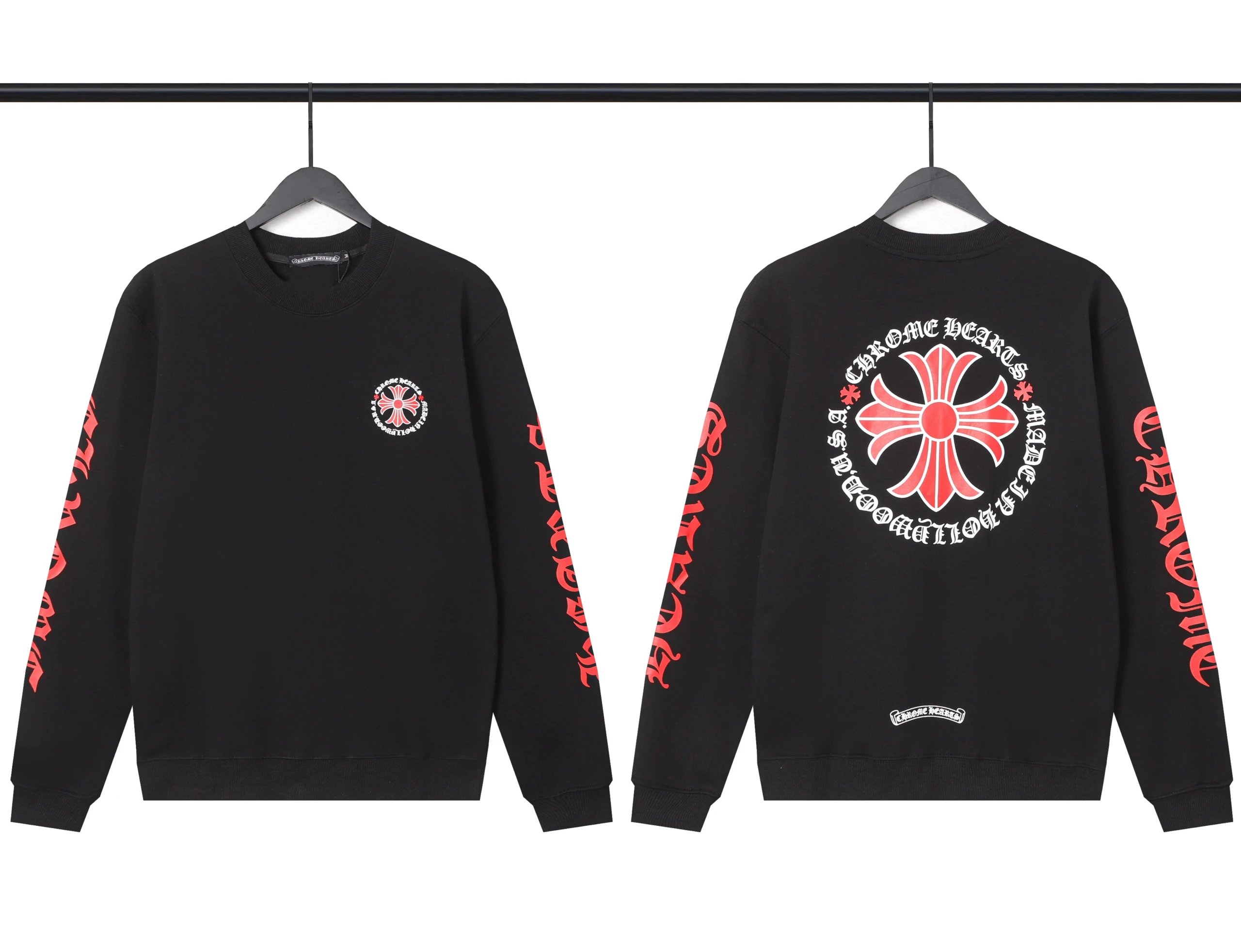 Chrome Hearts Sweatshirt Red Black