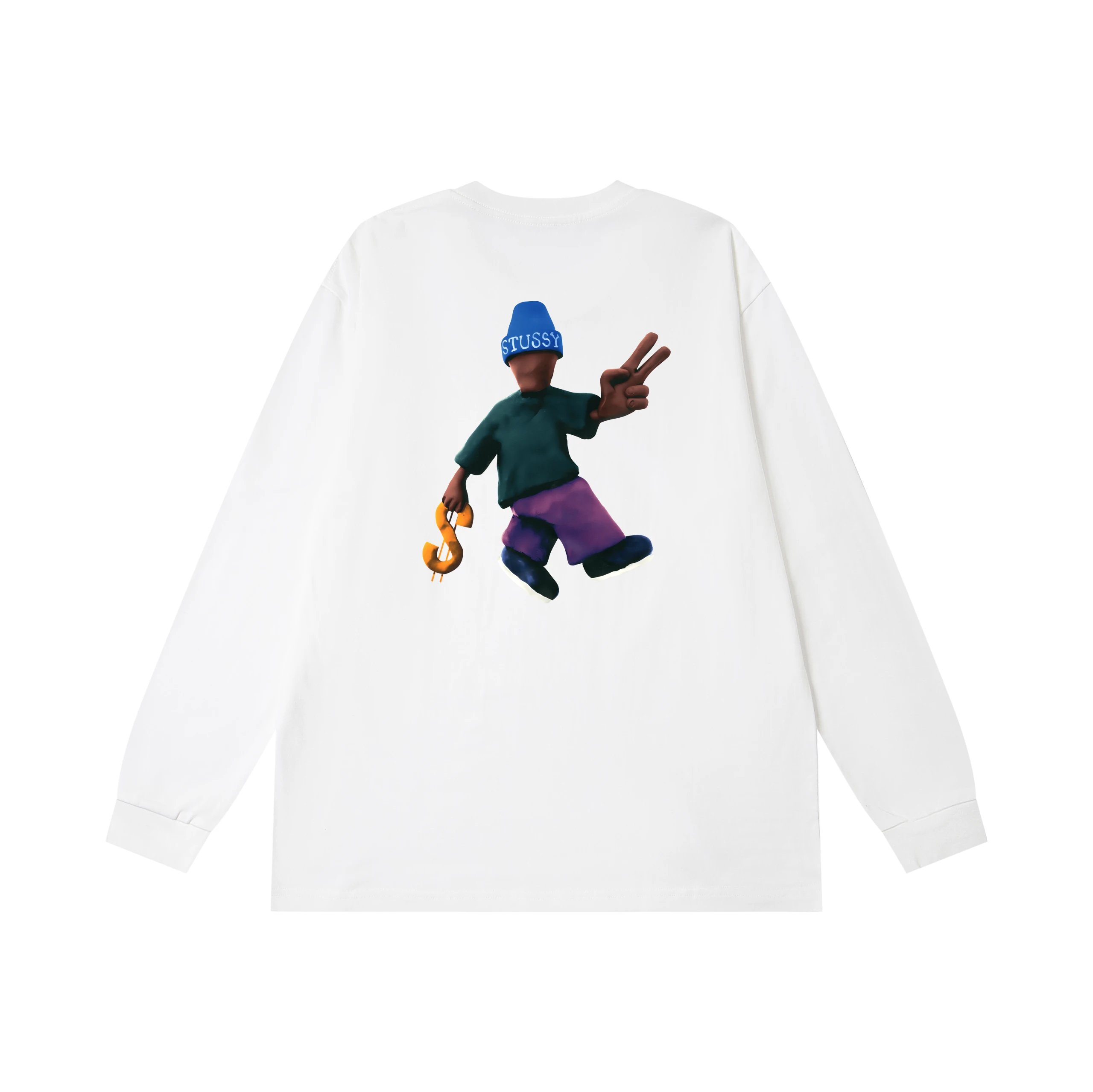 Stüssy T-Shirts Long Sleeve Graphic T-Shirt — 6