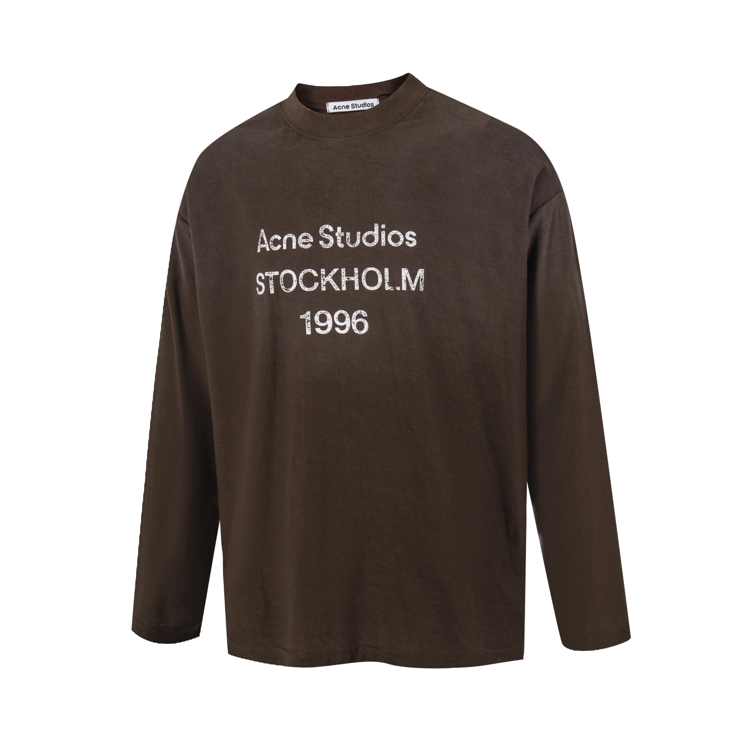 Acne Studios Stockholm 1996 T-shirt Dark Brown
