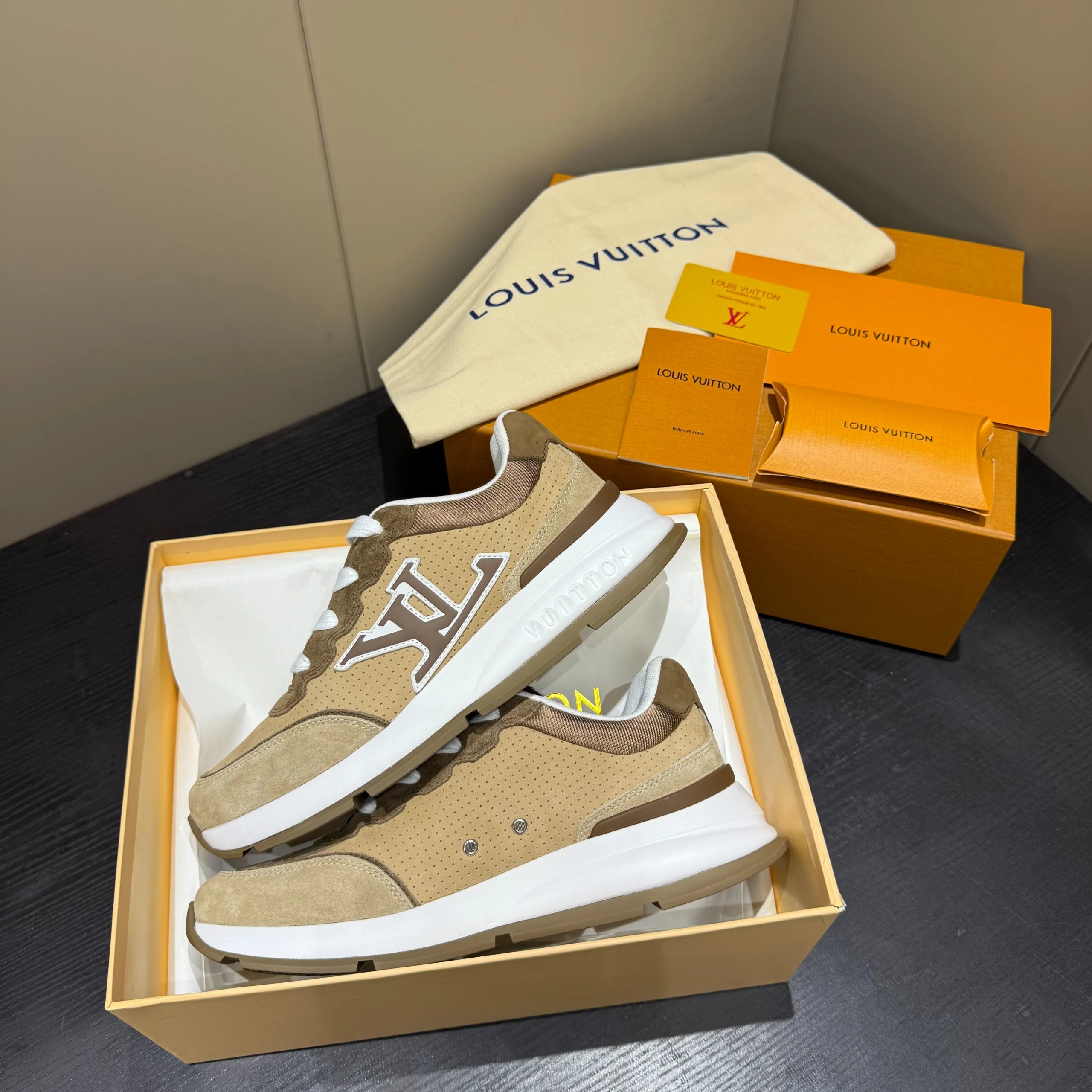 [ABC25-1] round head lace-up low-top men's and women's sports shoes are light and wear-resistant